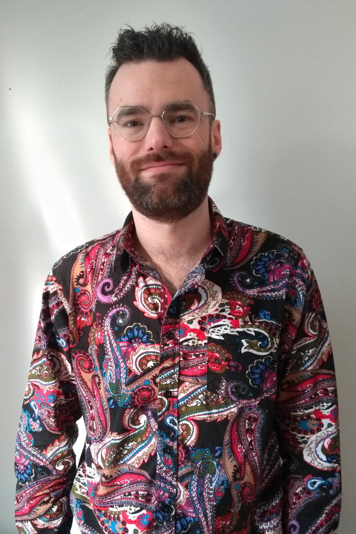 Full steam ahead: CRS core team member Andrew Howe lives in the same place where the Titanic started